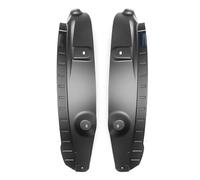 Guardabarros para Coche para Toyota BZ3X 2025 2026 Revestimiento Rueda Trasera Coche Guardabarros Accesorios Bloqueo Arena Y Barro Faldillas para Coche(Inner Fender-Black 1)