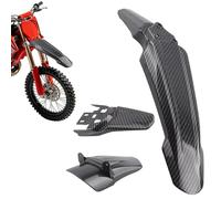 Guardabarros para Moto - Antipolvo E Impermeable,Protector Delantero de Repuesto,Para aventuras de conducción todo tiempo, talleres, mecánica casera, desplazamientos diarios, viajes y turismo