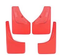 Guardabarros para Suzuki para Jimny 2019 2020 2021 2022 2023 2024 2025 Coche Negro/Rojo Panel Decorativo Guardabarros Coche Neumático Car Mud Flap(Red Type C)