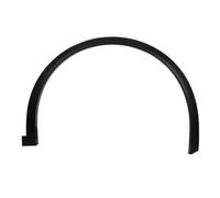 Guardabarros para Tesla para Model X 2016-2024 Moldura Protectora Guardabarros Faldón Antisalpicaduras para Coche(Front Right 22-24)