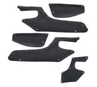 Guardabarros para Toyota para Landcruiser J90 J95 1996-2002 Protectores contra Salpicaduras Goma Interior Guardabarros Delantal Sellos Protectores Y Clips Faldillas Antibarro