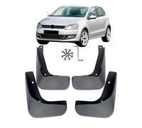 Guardabarros para VW Polo Hatchback MK5 2009-2013 Mud Flaps Splash Guards Vehicle Sediment Protection Mudguard No Need to Drill Holes 4PCS