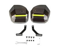 Guardabarros Protector Manos Universal para Motocicleta Scooter Motocicleta ATV con Banda Reflectante Nocturna Protección Resistente La Lluvia Guardamanos Mano(2)