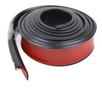 Guardabarros Protector Universal para Guardabarros De Coche, Tira Moldura para Arco Rueda, Ceja, Labio, Antiarañazos, Sello Goma(3meters 1.4cm)