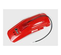 Fender Trasero UFO Enduro Compatible Con Honda XR 600R 88-02 Rojo