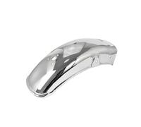 Guardabarros Trasero Cromado/negro For Motocicleta, Cubierta De Rueda De Metal, Compatible Con Suzuki GN125/GN250, Compatible Con Kawasaki(Chrome)