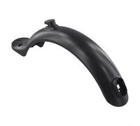 Guardabarros trasero de nailon para scooter eléctrico Pro, accesorio de repuesto trasero de 27 x 5 cm para protección al aire libre, apto para negro, blanco o rojo (negro)