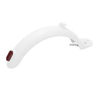 Guardabarros Trasero de Repuesto compatible con M365/M365 PRO 1S/LITE/PRO2, con Gancho y Luz Trasera, Blanco, para Patinete Eléctrico