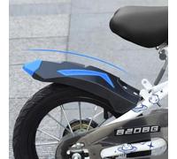 Guardabarros trasero infantil para bicicletas de 12 a 18 pulgadas con diseño grueso extra ancho de plástico reforzado para uso en bicicletas infantiles y de equilibrio (B-16/18 pulgadas)