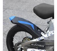 Guardabarros trasero infantil para bicicletas de 30.5-45.7 cm con diseño grueso extra ancho de plástico reforzado para uso en bicicletas infantiles y de equilibrio (A-16/45.7 cm)