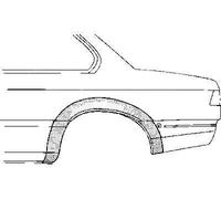 Guardabarros trasero izquierdo para BMW Serie 6 E24 (10/1975-06/1989)