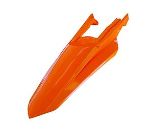 Guardabarros trasero KTM réplica naranja fluorescente