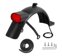 Guardabarros Trasero Mi5 for Patinete eléctrico for XI-aomi 5, Guardabarros for Rueda Trasera, Base de Seguro, Carcasa de plástico, Soporte de luz Trasera, Accesorio de Herramientas