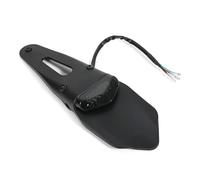 Guardabarros Trasero Para Motocicleta Con Luz LED De 12 V Y Freno Universal Para DRZ40 Para TE250 Para RMZ250 Para TE300 Para RMZ450 Trasera(Black)