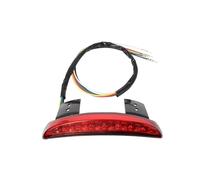 Guardabarros Trasero para Motocicleta: Luz De Freno, Trasera Y Direccionales LED Integradas para H&Arley Sportster XL 883 1200 Iron 48 72(Red)