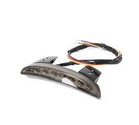 Guardabarros Trasero para Motocicleta: Luz De Freno, Trasera Y Direccionales LED Integradas para H&Arley Sportster XL 883 1200 Iron 48 72(Smoke)