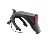 Guardabarros trasero para patinete eléctrico compatible con Segway Ninebot Max G2 G65, guardabarros con luz trasera, accesorios originales