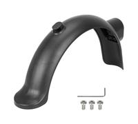 Guardabarros trasero para Xiaomi Electric Scooter 4 Pro, ABS a prueba de salpicaduras con gancho y tornillos, negro