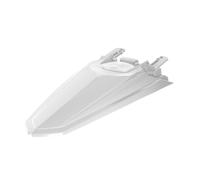 Guardabarros trasero polisport-blanco para moto repuestos accesorios piezas