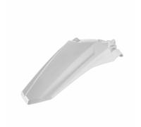 Guardabarros trasero polisport, crf450r, blanco para moto repuestos accesorios