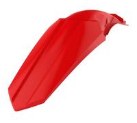 Guardabarros trasero polisport restyling rojo honda cr125/cr250r para moto