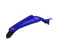 Envío gratis guardabarros trasero ufo + portamatriculas con led azul yamaha
