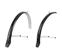 Guardabarros vtc 28" polisport towny con varillas de 51mm negro (pr)