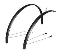 Guardabarros VTC 28'' Strong R'light aluminio con varillas 41mm negro mate (par)