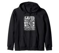 Guardado No S0ft Stand Firm ActLike Christian Men Religious Sudadera con Capucha