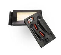 Guardamanos de Moto para HON@&DA XRV750 Africa Twin CRF1000L CRF1100L 7/8" Protector De Mano Palanca Freno Y Embrague Manillar Motocicleta(A)