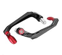 Guardamanos Handguards Moto Motocicleta Accesorios Universales Modificación Motocicletas con Diseño Fibra Carbono Aleación Aluminio Protección Anticaída Las Manos contra Caídas Arco(Red)