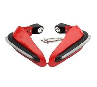 Guardamanos Handguards Moto Motocicleta para Aprilia Pegaso 650 SXV SR 150 RSV RSV4 RS50 Tuono V4 RS 125 50 Guardamanos con Luz para LED Paramanos Motocross Dirt Bike(Red)