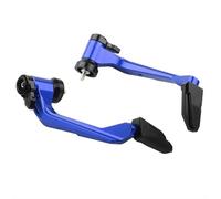 Guardamanos Handguards Motocicleta para CBR para Kawasaki para Hornet para Suzuki 17-22mm Manillar Motocicleta Protector Manos CNC Aluminio Protector Manos Universal(Azul)