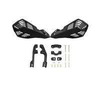 Guardamanos Handguards Motocicleta para EXC KLX YZF CRF Accesorios para Moto para Cross Protector Manos Universal para Manillar Motocicleta Rejilla(Negro)