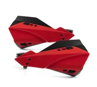 Guardamanos Handguards Motocicleta Protector Mano para Manillar Motocross Protección Motocicletas Motos para Cross ATV Quads con 22 Mm(Red)
