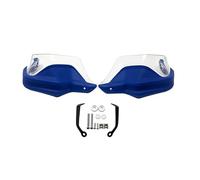 Guardamanos Motos Deflectores para CFMOTO 400 650 MT 400MT 650MT Accesorios Motocicletas Paramanos Resistentes Al Protector Manos con Escudo Resistente A Impactos(Blue Clear Set)