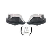 Guardamanos Motos Deflectores para CFMOTO 400 650 MT 400MT 650MT Accesorios Motocicletas Paramanos Resistentes Al Protector Manos con Escudo Resistente A Impactos(Black Grey Set)