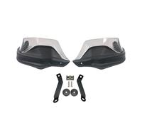 Guardamanos Motos Deflectores para NC750D para Integra750 NC 750 D para Integra 750 S Paramanos Protectores Escudo Parabrisas Protección Manos Motocicleta Accesorios(Black Grey Set)