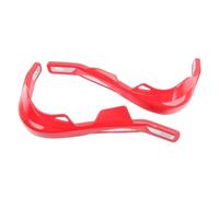 Guardamanos Motos para Suzuki para Kawasaki Apto Protectores Manos Motocicleta 7/8" 22 Mm - Protector Universal Motocross Todoterreno(Red)