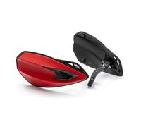 Guardamanos Motos para Suzuki RMZ450 KLR650 XR650L CRF150F XR650R Guardamanos 7/8" Motocicleta Compatible con ATV Dirt Pit Bikes(Red)