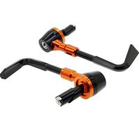 Guardamanos Motos para YZF-R1 para YZF-R6 YZF R1/R6 FZ1 FZ6 7/8" 22 mm Protector Palanca Embrague Freno Manillar Motocicleta Aluminio(Naranja)