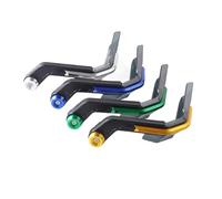 Guardamanos Motos Protector Universal para Modificación Manos Motocicleta Aleación Aluminio CNC Resistente Al Viento(Amarillo)