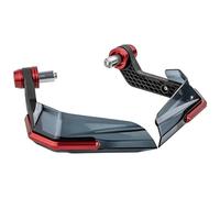 Guardamanos Motos Protectores Manos Universales para Motocicleta Resistentes Al Viento 7/8" con Refuerzo Aluminio Scooter Bicicleta Eléctrica Motocross(Red)