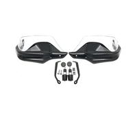 Guardamanos para CFMOTO 400MT 650MT 650 MT 400 Protector Manos para Motocicleta Paramanos Protectores Escudo Parabrisas contra Viento Paramano(Carbon Clear Set)