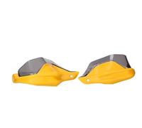 Guardamanos para CFMOTO 800MT 650MT Motocicleta CF800 MT Guardamanos Protector De Manos Escudo con Soporte De Montaje Paramanos Moto(Yellow and Gray)