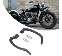 Guardamanos para manillar de moto de cross, de plástico de alta dureza, para ATV, quad, scooter, carreras eléctricas, protección a prueba de viento, color rojo