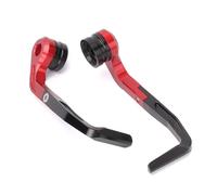 Guardamanos para Motocicleta para Ducati para Street Fighter V4 V2 V2 V2 V4 para Monster 950 Protector Universal Embrague Freno Moto Protectores Manillar CNC Aluminio 7/8"(Red)