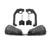 Guardamanos Paramanos Motocicleta para CRF 1000 L Africa Twin 2014-2019 Kit De Protección con Alerones, Deflectores De Viento Y Cubierta Antiviento Manillar Protector(Negro)