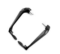 Guardamanos Protector de palancas de Embrague de Freno de Motocicleta, modificación, protección anticaída CNC, Varilla Universal Guardamanos para Moto(Black B)