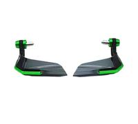Guardamanos Universal Motocicleta Aleación Aluminio De 7/8 '' 22mm para Triumph para Tiger 1050 para Street para Triple 765 675 MENSUNUBNM(Verde)